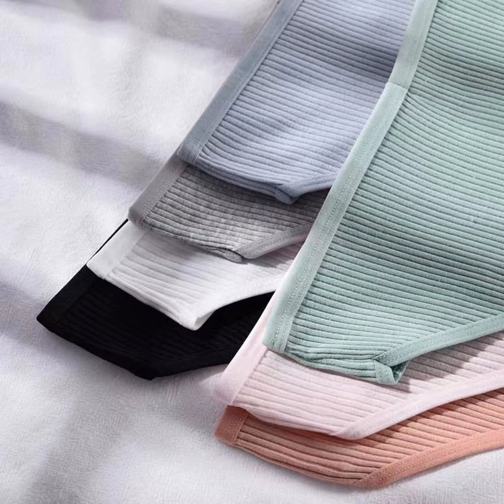 10Pcs 100% Cotton Panties
