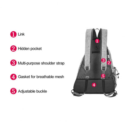Adjustable Waterproof Racket Bag